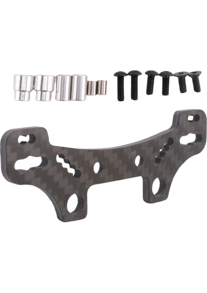 Tamiya TT02 Tt-02 TT02D TT02R TT02T 1/10 Rc Off Road Araba Yükseltme Parçaları Için Karbon Fiber Şok Kulesi (Yurt Dışından)
