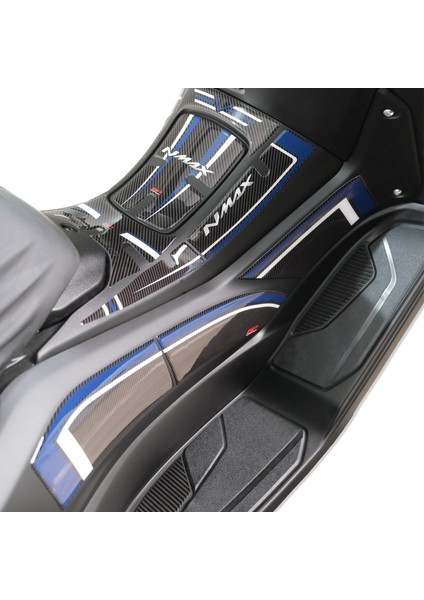 Yamaha Nmax 125 155 2021-2024 Uyumlu Yan Pad Gri modelleri