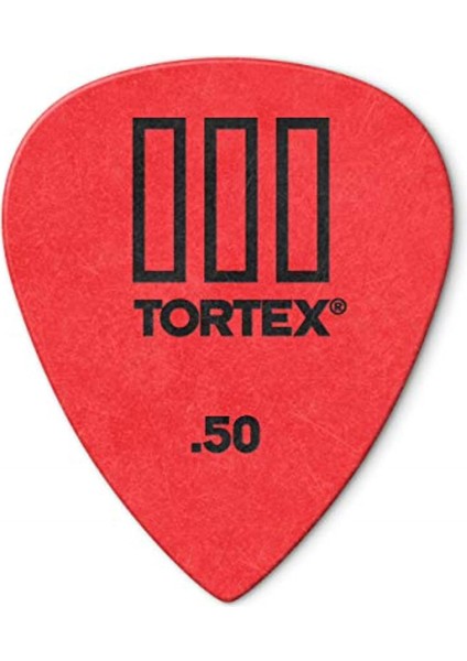 462P.50 Tortex T3 .050 mm Kırmızı Gitar Pena