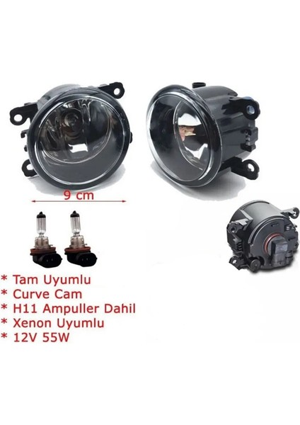 Renault Symbol 2008-2012 Sis Farı Seti 8200074008 fiyatları