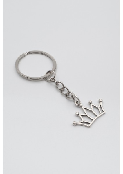 Taç Anahtarlık - Antik Gümüş Kaplama - Kadın Erkek fiyatları