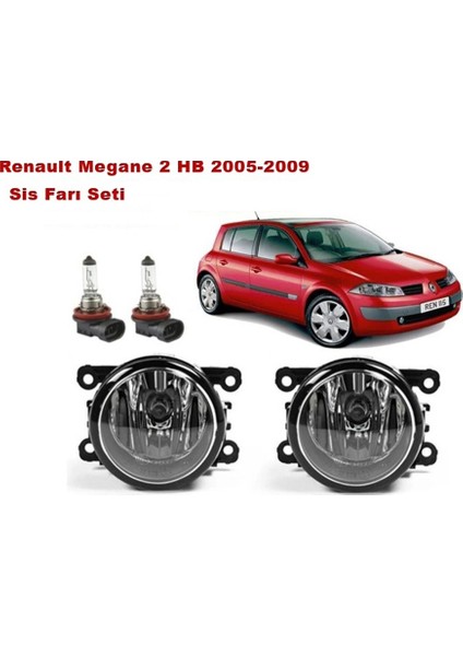 Renault Megane 2 Hb 2005-2009 Sis Farı Seti 8200074008