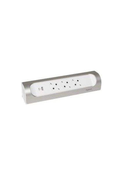 GRUP PRİZ 3X2P+T USB TİP A VE C