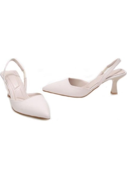 Hco 03176 Kadın Stiletto Arkası Açık Ayakkabı modelleri