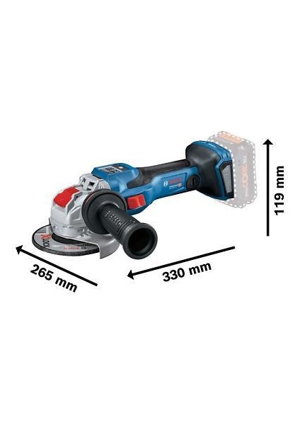 Gwx 18V-15 Sc X-Lock Procore 2X5,5AH Taşlama Makinesi