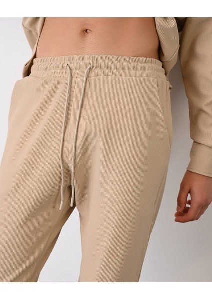 Erkek Fermuar Paça Detaylı Fitilli Jogger fiyatları
