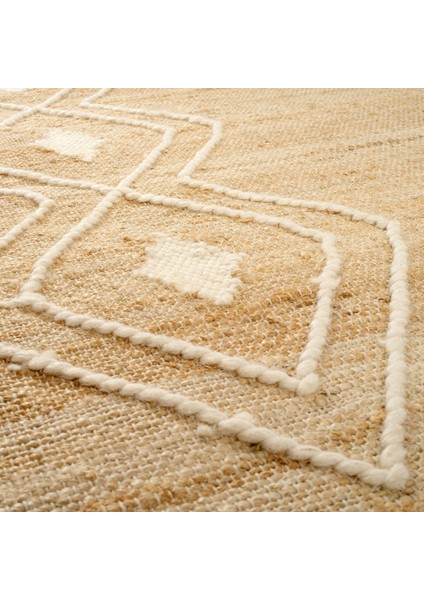 Jaıpur Jüt Kilim 200X300 cm Bej fırsatları
