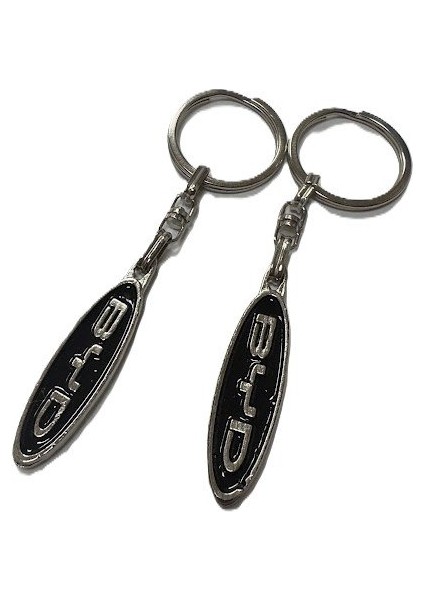 Byd Metal Anahtarlık Mavi 2 Adet