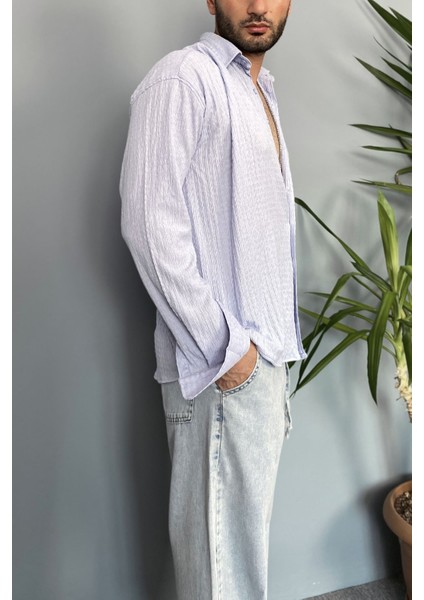 Kırinkıl Kumaş Oversize Yumuşak Dokulu Gömlek modelleri