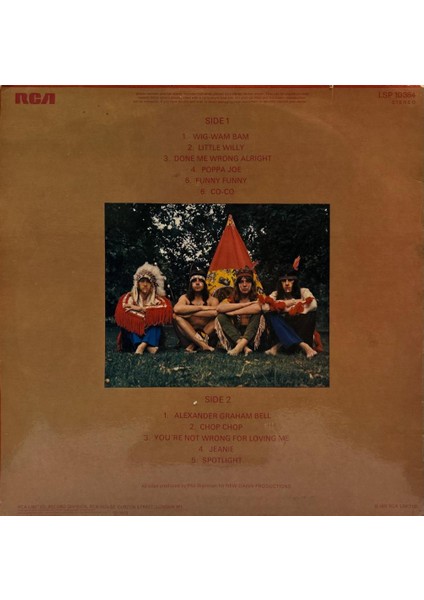 The Sweet – The Sweet's Biggest Hits Lp fiyatları