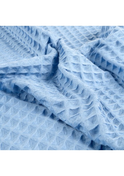 Solıd Waffle Pamuk Modal Pamuklu El Havlusu 30X50 cm Mavi indirimleri