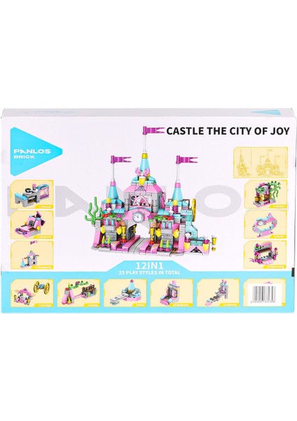 P633012 Panlos Tuğla Şehri 556 Parça Blok Seti -Vagon Life fiyatları