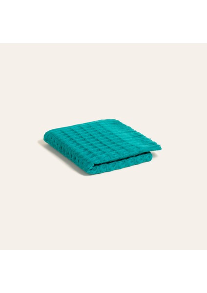 Solıd Waffle Pamuk Modal Pamuklu El Havlusu 30X50 cm Koyu Yeşil fiyatları