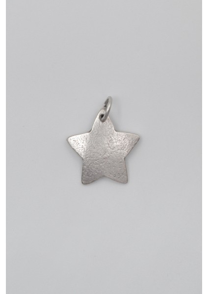 Yıldız Anahtarlık - Antik Gümüş Kaplama - Kadın Erkek modelleri