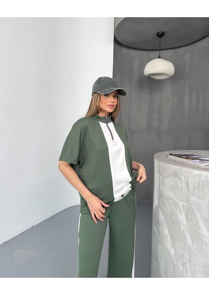 Fermuar Detaylı Kadın Eşofman Takım modelleri