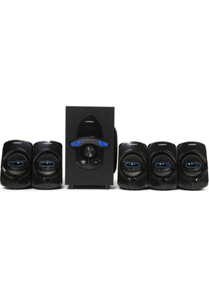 Serisi Bluetoothlu 5+1 Dijital Ekran Radyolu USB Ses Sistemi Uyumlu