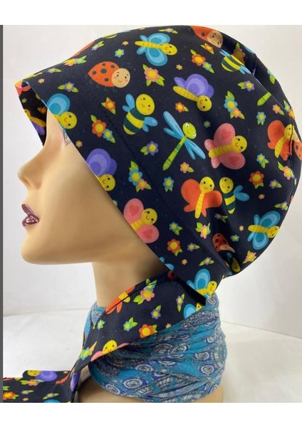 Likralı, Doktor, Hemşire, Hastane, Sağlıkçı, Medikal Bone & Cerrahi Tesettür Bone, Desenli,renkli