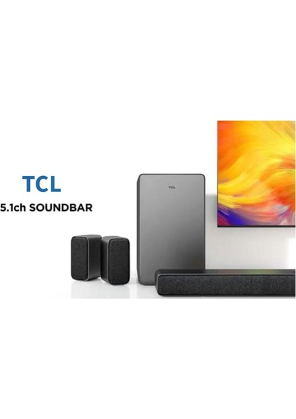Güçlü Soundbar Ev Sinema Sistemi 5.1 Kanal 430W Bluetooth HDMI