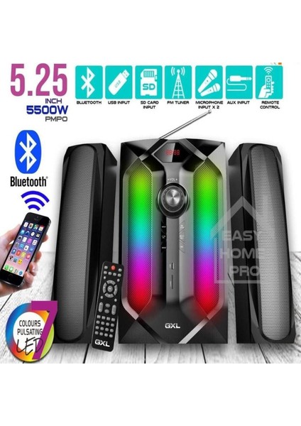 Kuluçka 3.1 Ch 75 Watt Ev Sinema Ses Sistemi