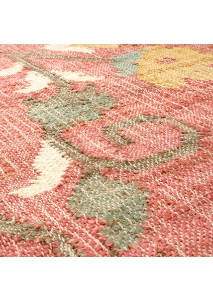 Jaıpur Jüt Kilim 120X180 cm Kırmızı fırsatları