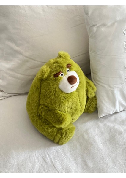 Çocuk Sevimli Şaşkın Ayıcık Uyku&oyun Arkadaşı Peluş Yastık Yeşil 22 cm fiyatları