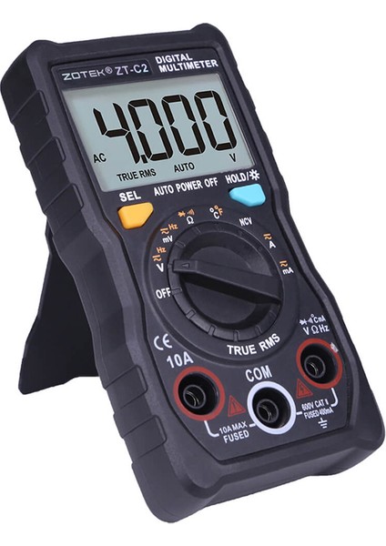 Zoyı Zt-C2 True Rms Mini Cep Tipi Dijital Ölçü Aleti (4604)