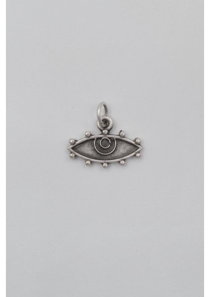 Bohem Koruyucu Göz Anahtarlık - Antik Gümüş Kaplama - Kadın Erkek modelleri