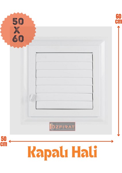 Menfez Banyo / Wc Havalandırma Menfezi / Plastik