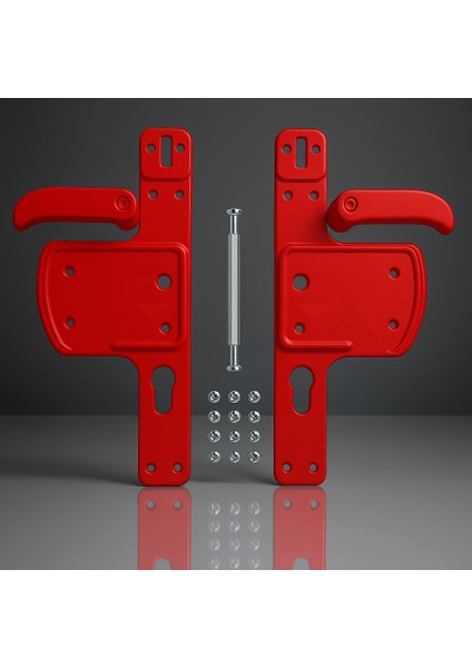 Bariyerli Kapı Kolu | Çocuk Güvenlikli |Okul ve Eğitim Alanları İçin Güvenli Seçim 10LU Paket