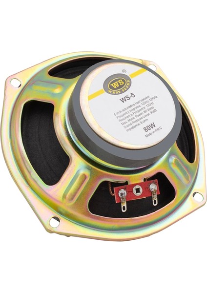 Westsound 12 cm 8 Ohm 6W-MAX 80W Yedek Hoparlör (4887)