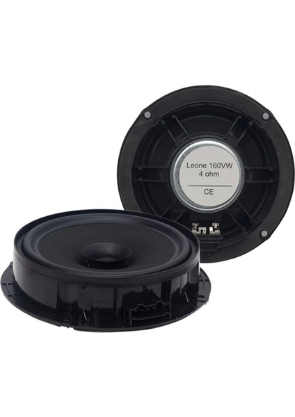 Leone 160VW 16 cm Oto Hoparlör 4 Ohm 80 Watt (Volkswagen Grubu ve Seat-Skoda Için) (4887)