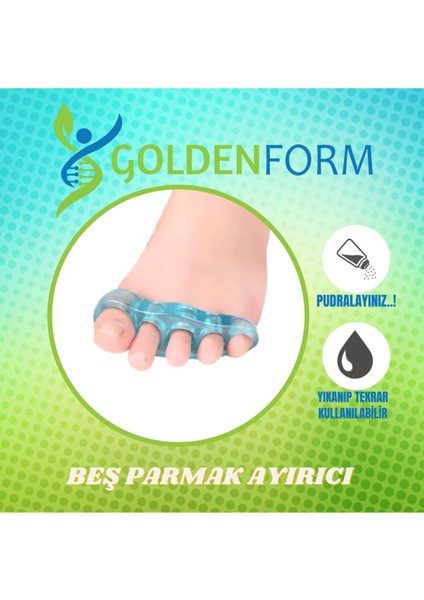 Yumuşak Silikon Ayırıcılar, Rahat ve Esnek Parmak Koruyucu Pedler