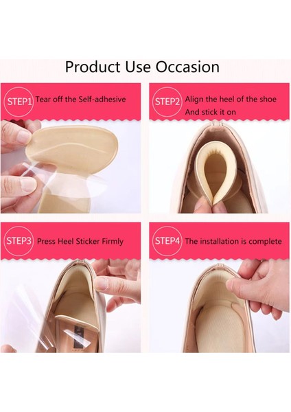 Topuk Koruyucu ve Destek, Rahat ve Şık Ayakkabı Aksesuarı