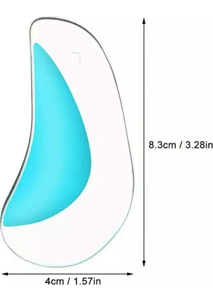 Düz Tabanlar İçin Rahat Ark Desteği, Silikon Ayak Tabanlığı, Konfor Sağlar fırsatları
