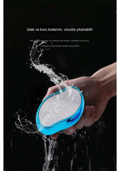 Kristal Ayak Topuk Bakım Törpüsü ve Rende, Sağlıklı ve Güzel Ayaklar İçin