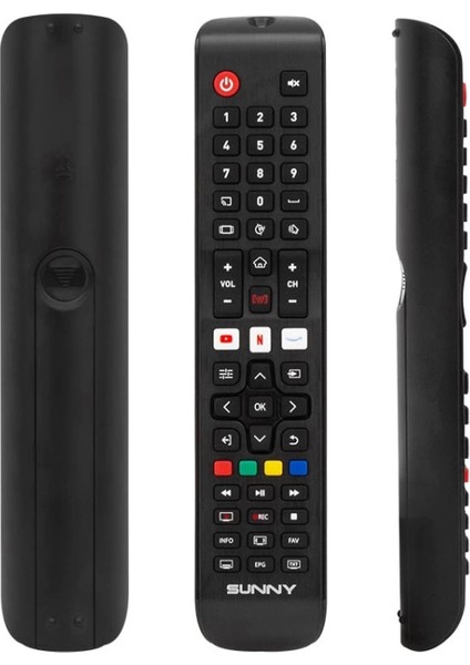Sunny- Axen - Woon - Hı-Level - Preo Netflıx-Youtube Tuşlu LCD LED Tv Kumanda (4887)