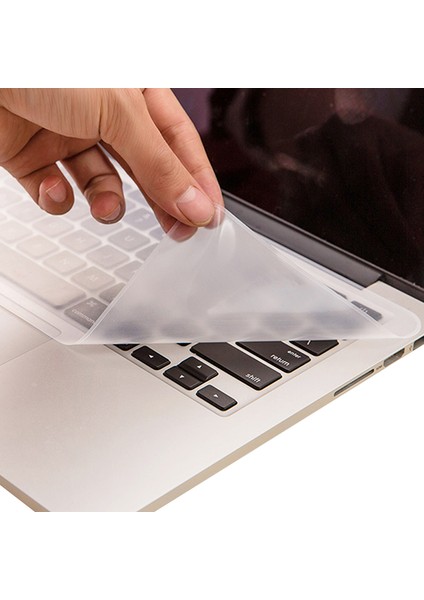12 / 13 / 14 Inç Huawei / Hp / Lenovo / Asus / Msi / Monster / Casper / Dell / Macbook Uyumlu Universal Su ve Toz Geçirmez Silikon Klavye Koruyucu
