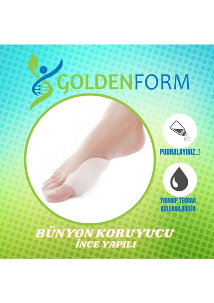 Ayak Baş Parmak Koruyucu Silikon Seti, Rahat ve Koruyucu Tasarım, 1 Adet