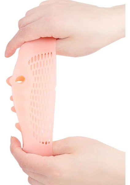5 Delikli Unisex Ayak Konfor Silikonu, Metatarsal Destek, Yürüyüş ve Koşu Pedi