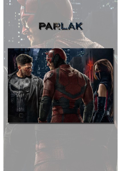 Daredevil Dizi, Film, Çizgi Poster - Duvar Kağıdı Yüksek Kalite Baskı