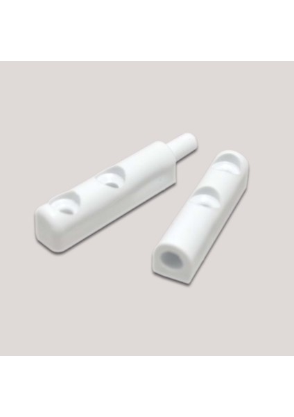 Sineklik Menteşe Plastik Pimli 10X20 (100 Ad) Kahve