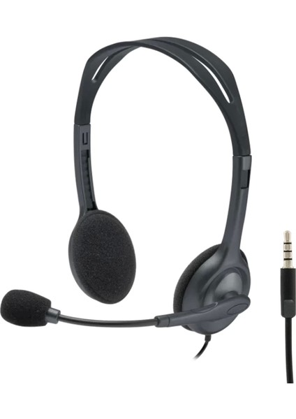 Logıtech H111 Stereo Siyah Kulaklık (4887)