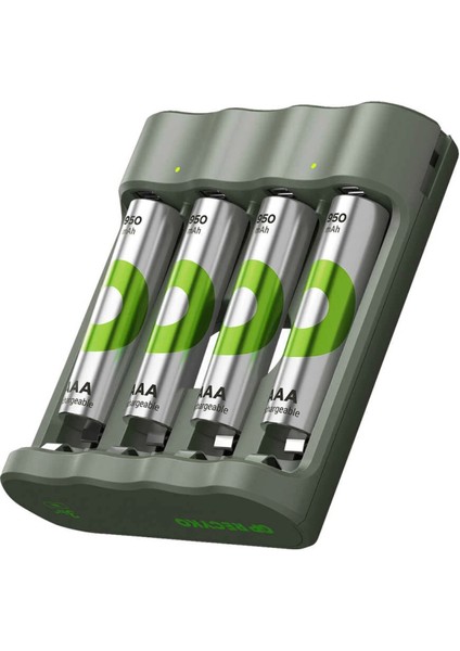 Gp Recyko B441 4 x 950 Mah R03 Aaa Pilli Şarj Cihazı (GP-B441/100HCER21-2GTLB4) (4887)