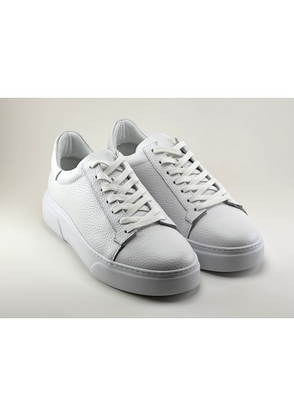 Premium Kalite Hakiki Deri Erkek Sneaker, Günlük Rahat Ayakkabı, Ultra Konfor Taban