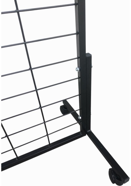 :90X190 Tel Pano Stant (Siyah) Tekerlekli fırsatları