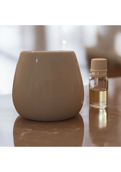 Şık Beyaz Seramik Buhurdanlık, Zarif ve Sade Dekorasyon Parçası fiyatları