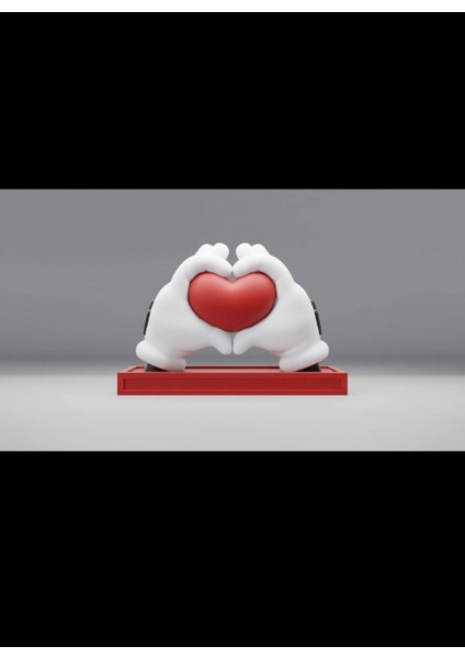 Aşk Kalp Biblo Ev Dekor