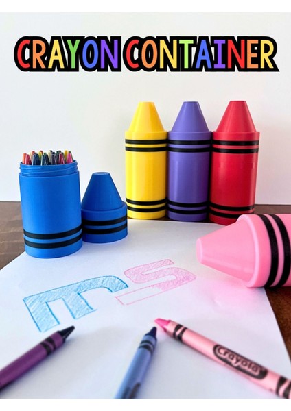 Boya Şeklinde Boya Kutusu