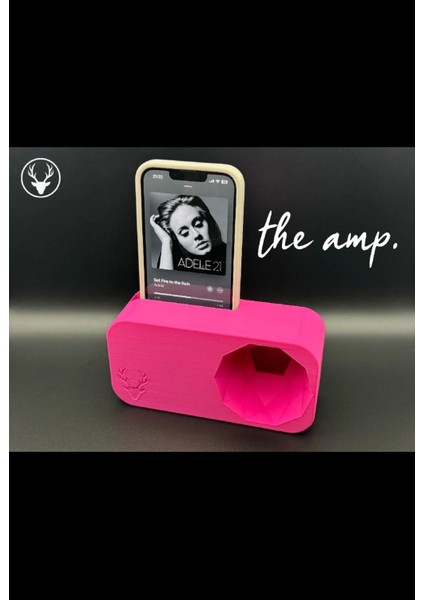 Pembe Modern Telefon Hoparlör Ses Yükseltici fiyatları