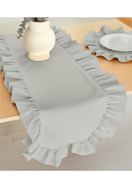 Fırfırlı Ranforce Kumaş (40 x 150) Runner